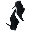Charles Jourdan suede ankle boots