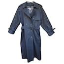 vintage Burberry women's trench coat, T 38 Oversized, with removable wool lining