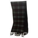 Burberry unisex cashmere scarf lined sided