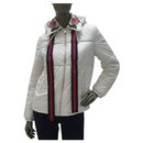 GUCCI White Rose Collar Vest Puffer Jacket Sz.42 auth - Gucci