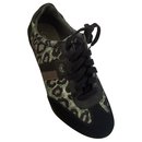 Coach Kinsley silver and black sneakers - Coast