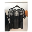 lace t-shirt - The Kooples