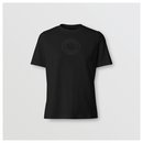 BURBERRY Logo cotton t-shirt BLACK - Burberry