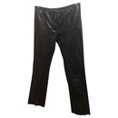 Leather trousers with zips - Guess