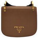 Prada leather pioneer bag