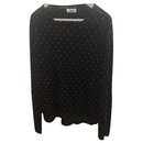 Acne studded linen knit sweater Precious, size M