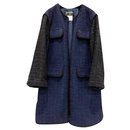 cool oversized tweed coat - Chanel