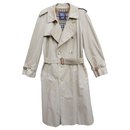 men's Burberry vintage t trench coat 50 with removable wool lining