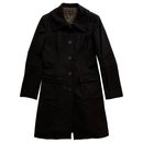 Dark blu wool coat - Pennyblack