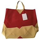 Bi-color heart tote bag in lambskin - Céline