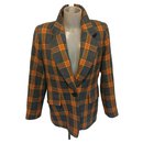 Vintage Guy Laroche giacca blazer check