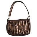 Glamorous brown leather bag - Repetto