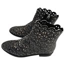 Leather ankle boots - Alaïa