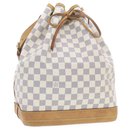 LOUIS VUITTON Damier Azur Noe Shoulder Bag N42222 LV Auth 19982 - Louis Vuitton