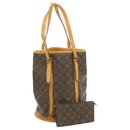 LOUIS VUITTON Monogram Bucket GM Shoulder Bag Pouch M42236 **Sticky Auth cr654 - Louis Vuitton