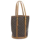 LOUIS VUITTON Monogram Bucket GM Shoulder Bag M42236 **Sticky Auth gt531 - Louis Vuitton