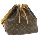 LOUIS VUITTON Monogram Petit Noe Shoulder Bag M42226 LV Auth br197 - Louis Vuitton