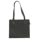 CELINE PVC Leather Shoulder Bag Black Auth rd1157 - Céline