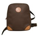 Lancel brown beige backpack