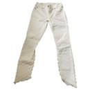 Halle white stretch jeans - True Religion