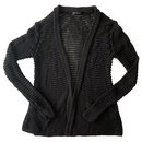 Black knitted cardigan - Donna Karan