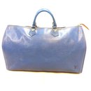 Speedy 40 Blue epi leather - Louis Vuitton