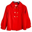 Jaqueta vermelha de lã / algodão - 3.1 Phillip Lim