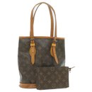 LOUIS VUITTON Monogram Bucket PM Shoulder Bag M42238 LV Auth **No Sticky 21244 - Louis Vuitton