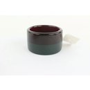 Hermès Black Green and Multicolor Colombo 3 Extra Wide Enamel Bangle Bracelet