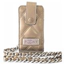 Chanel Bronze Chain Bag Quilted Mini