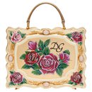 Dolce Box bag in golden hand-painted wood Add to Wishlist €6.450 - Dolce & Gabbana