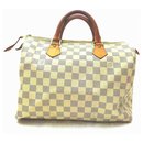 Louis Vuitton Damier Ebene Speedy 30 Boston Bag 863139