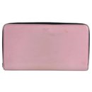 Pink Patent Leather Continental Zip Around Wallet Zippy  L4cel1221 - Céline