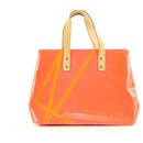Rob Wilson Orange Monogram Vernis Fluo Neon Reade PM Tote Bag - Louis Vuitton