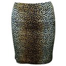 Leopard Print Silk Mini Skirt - D&G