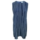 Blue Dress with Side Panels - Kenzo