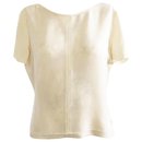 Ivory Polyester Shirt - Chanel