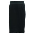 Classic Black Pencil Skirt  - Dkny