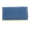 Blue Epi Leather Toledo Sarah Flap Wallet - Louis Vuitton