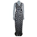 Robe longue en soie Dvf Marlene imprimé shibori - Diane Von Furstenberg