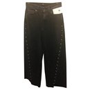 Marnie Ousider Culotte Jeans with studs - 7 For All Mankind