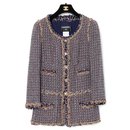 Rare Chanel Chains embellished tweed  jacket.