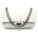 Chanel handbag 2.55 JUMBO SHOULDER STRAP QUILTED LEATHER ED. anniversary