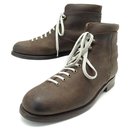 NEW JM WESTON COUNTRY GENTS HICKING BOOTS 132 10D 44 suede leather material - JM Weston