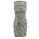 Leopard Print Black and White Dress - Michael Kors
