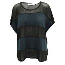 Navy Blue Striped Top - Opening Ceremony