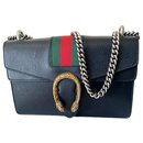 Gucci dyonisus leather and web detail