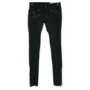 Coated zipper Moto jeans - Rag & Bone