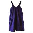 Long purple cotton dress Sonia by Sonia Rykiel - Sonia By Sonia Rykiel