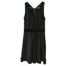 Black dress with velvet waist Marc by Marc Jacobs